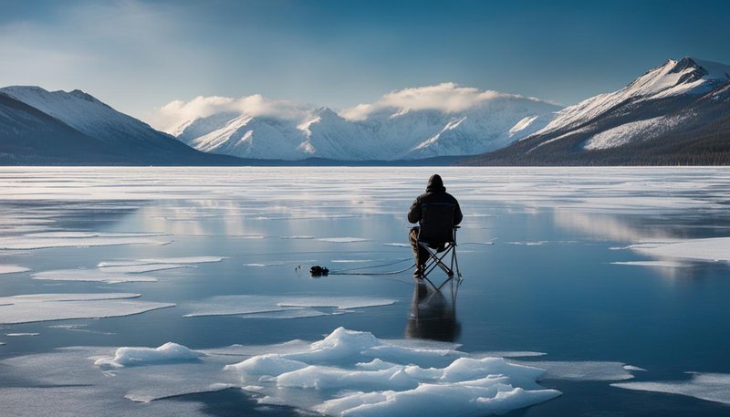 Eiskalter Einsatz im Wasser - Die Online-Fangsimulation ist losgegangen in